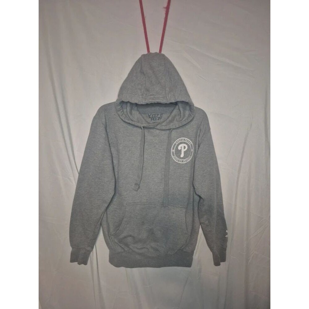 Keep It Peezy Heather Grey Hoodie Sweatshirt